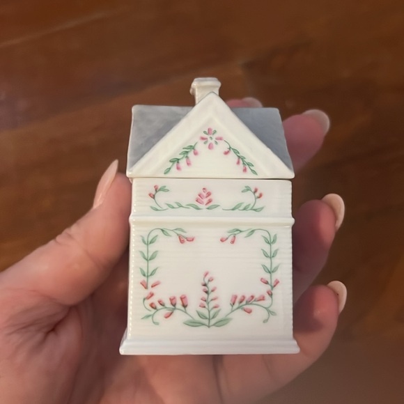 LENOX SPICE VILLAGE Vintage 1989 Clove Spice Jar Never Used - Picture 3 of 6